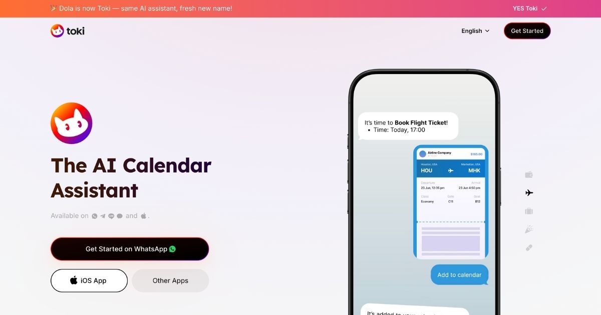 Toki AI: Streamlining Calendar Management Effortlessly