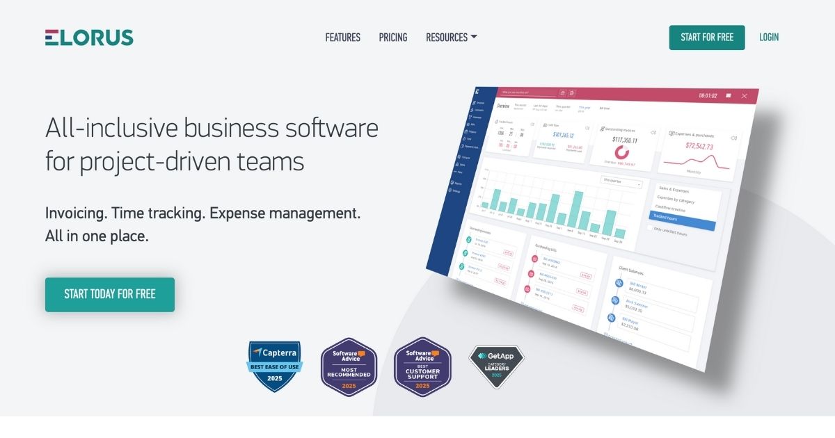 Elorus: Streamline Invoicing, Time Tracking