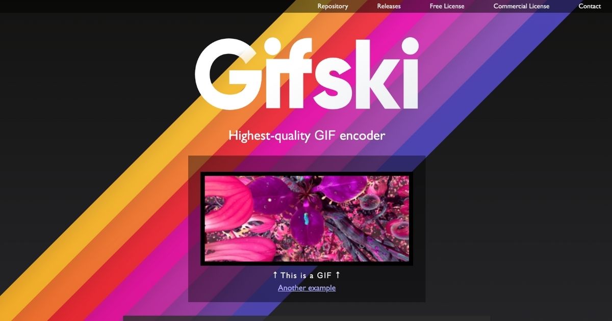 Gifski: High-Quality GIF Encoder Solution