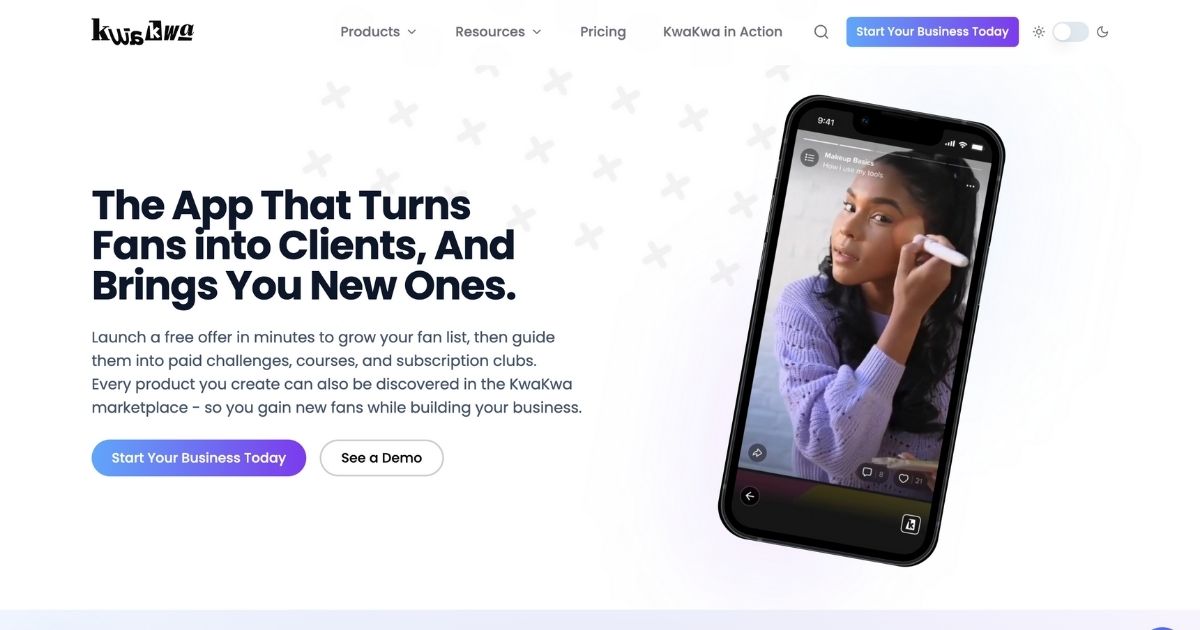 KwaKwa: Mobile-Optimized Course Monetization Platform