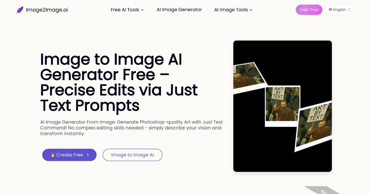 Image2Image: AI-Powered Image Editing Platform
