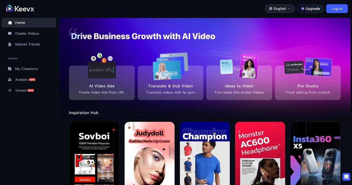 KeevX AI Ad Generator for eCommerce