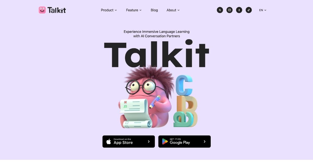 Talkit AI: Immersive 3D Language Learning