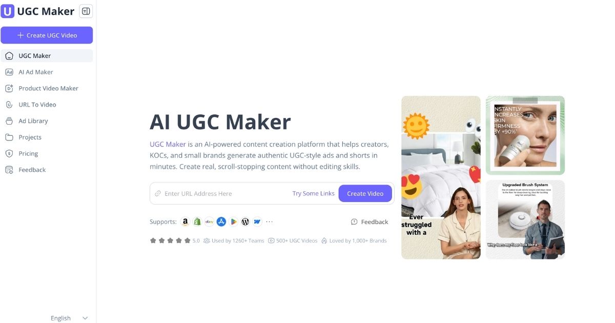UGC Maker: Streamline Video Content Creation.