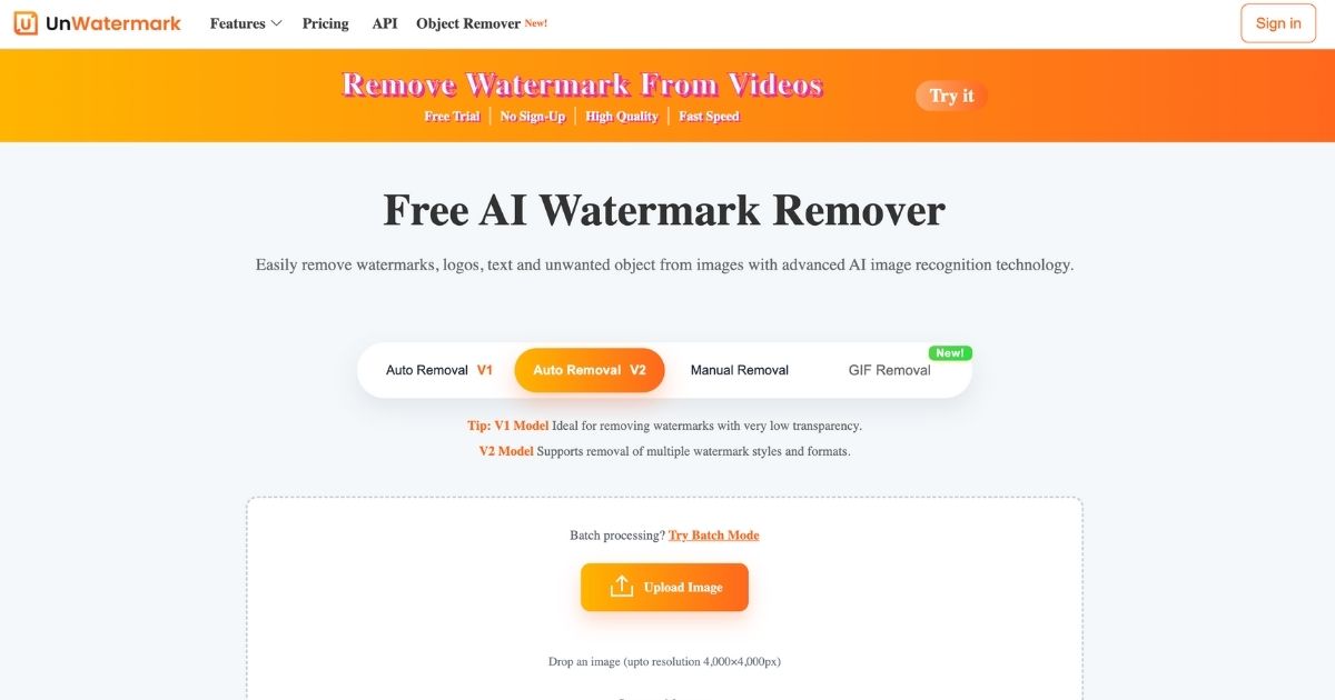 Unwatermark AI: Effortlessly Remove Watermarks