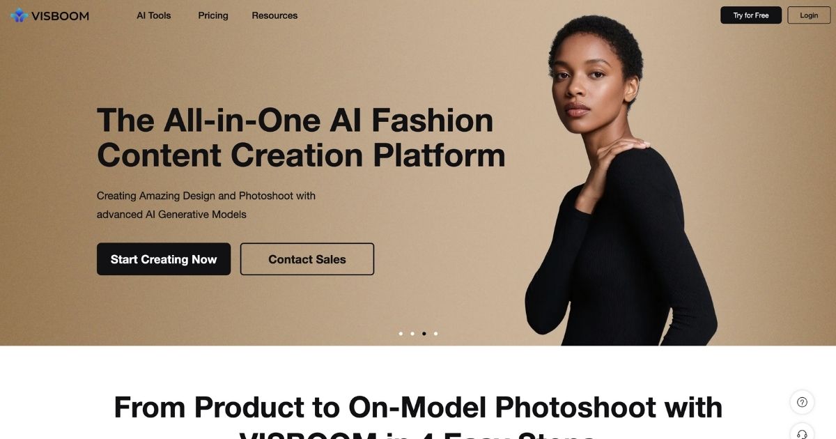 Visboom: AI Tool for E-Commerce Fashion Visuals