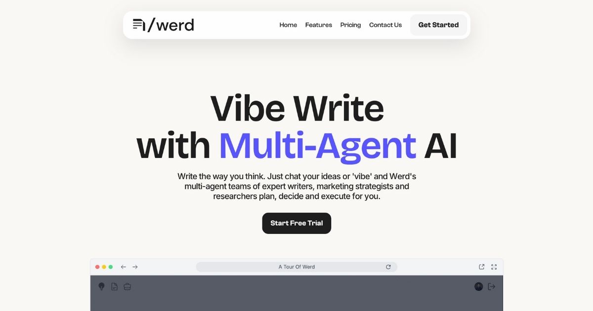 Werd.ai: AI-Powered Content Creation