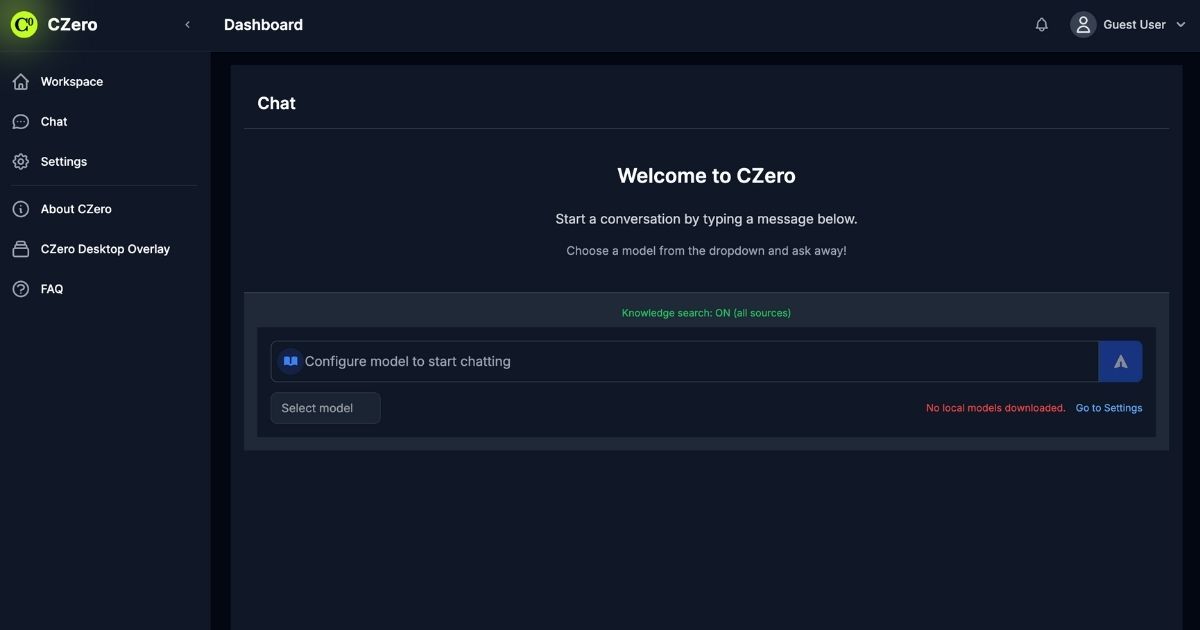 CZero Engine: Platform-Independent AI Interface