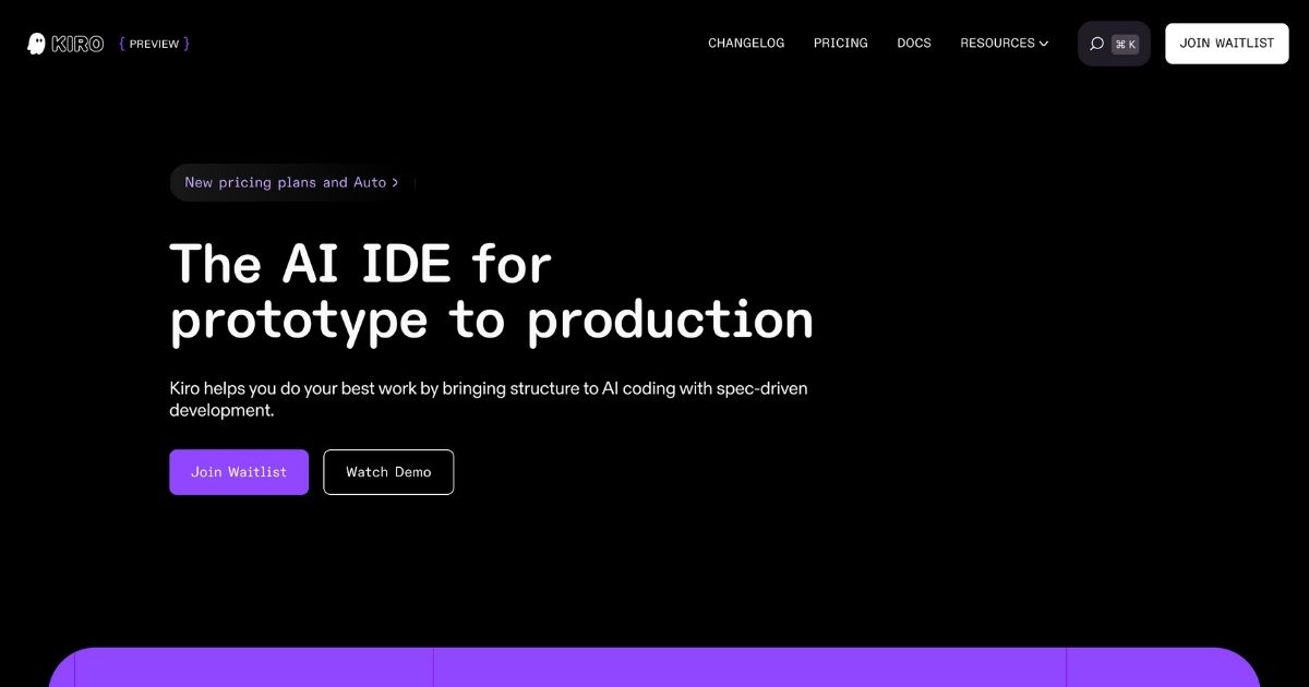 Kiro: AI-Driven Dev Environment Enhancing Productivity