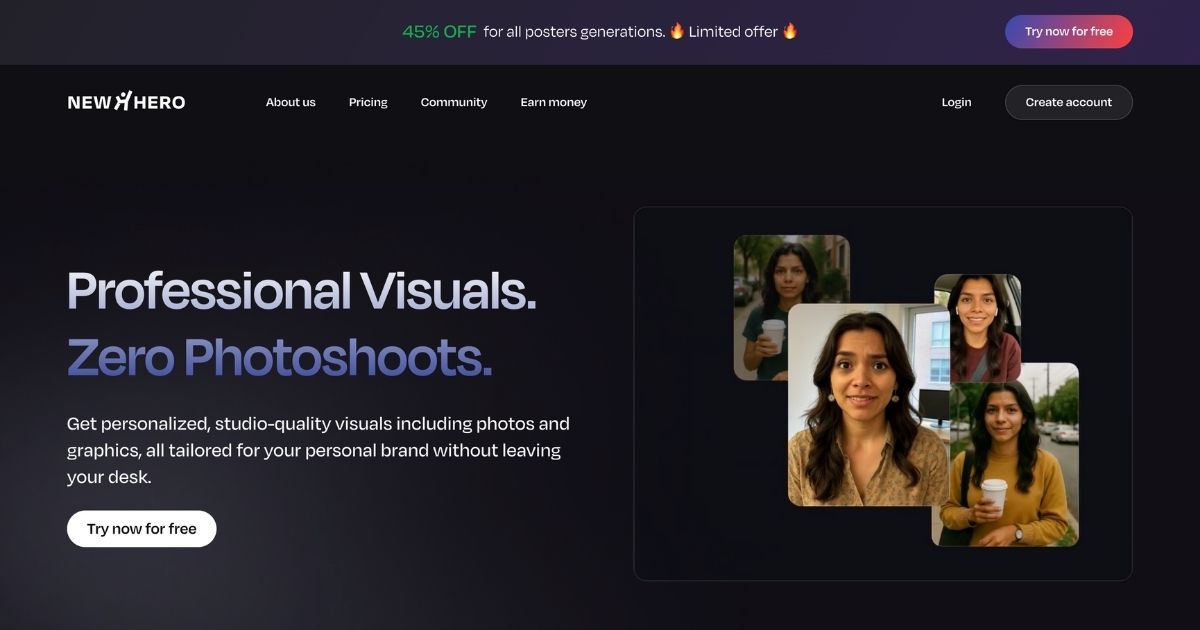 NewHero: AI-Generated Visuals Simplified