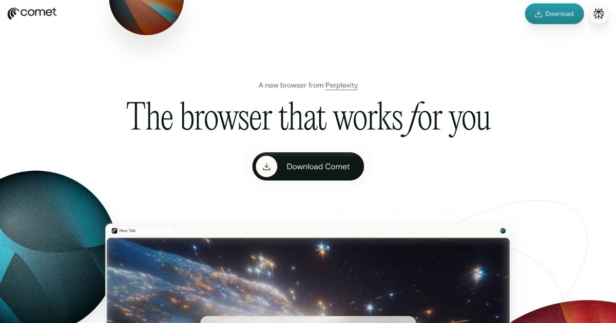 Comet Browser: AI-Powered Efficiency Tool