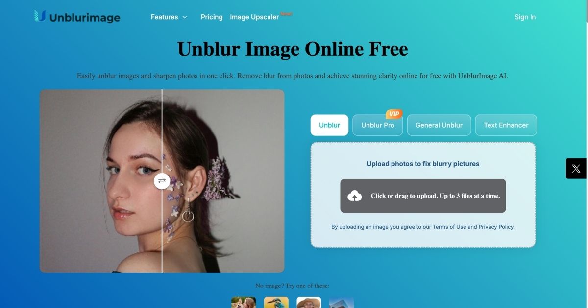 UnblurImage AI Enhances Image Clarity