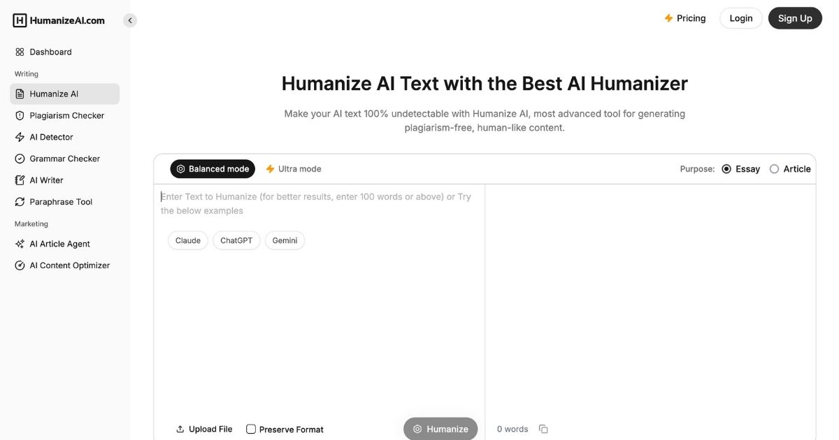 Humanize AI: Transform AI Text Naturally