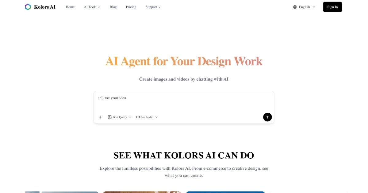 Kolors AI: AI-Powered Design Solutions for Professionals