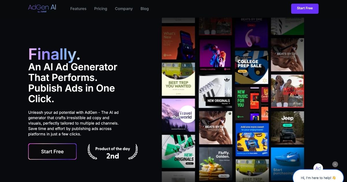 AdGen AI: AI-Powered Ad Creation Tool