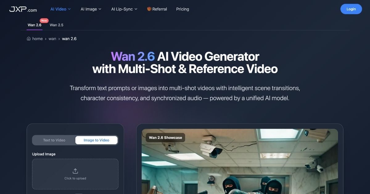 Wan 2.6: AI Video Generation Tool