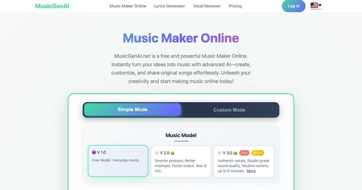 MusicGenAI.net: AI-Powered Music Creation