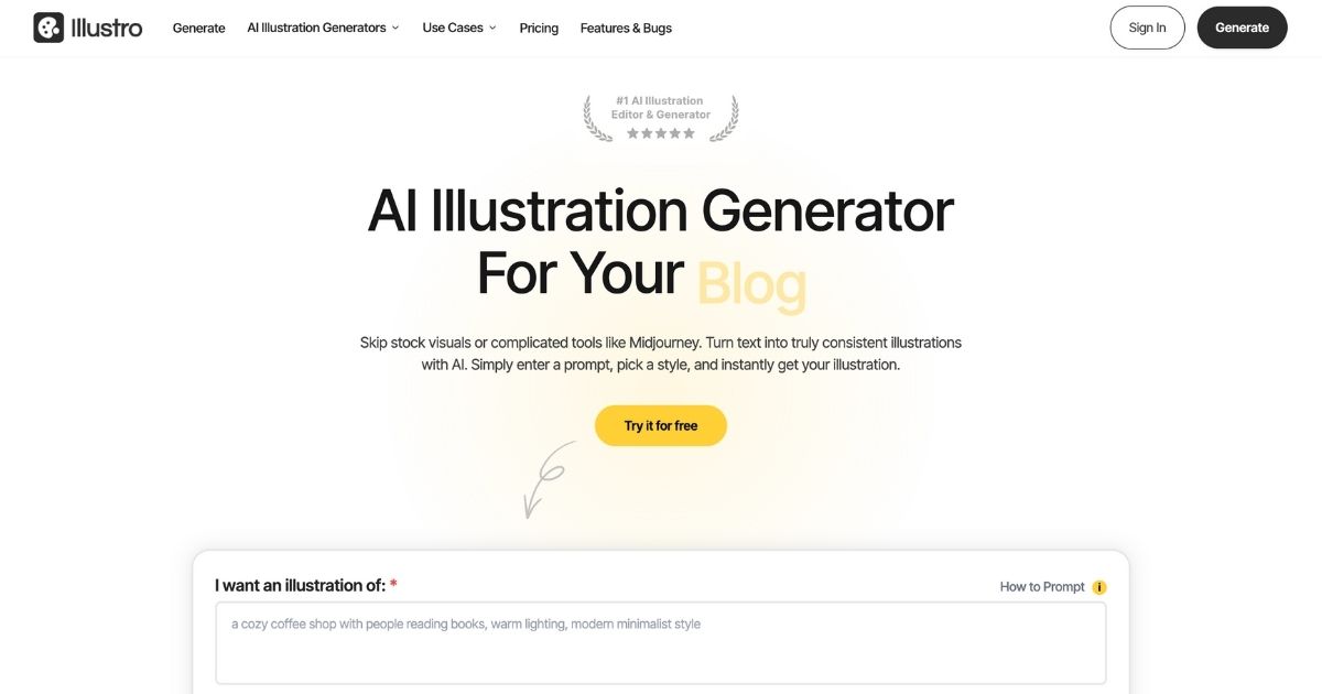 Illustro: AI-Powered Brand Illustration Generator