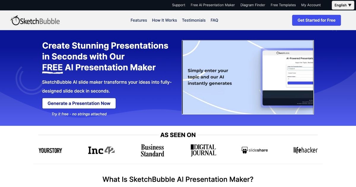 AI Presentation Maker: Instant Professional Slides