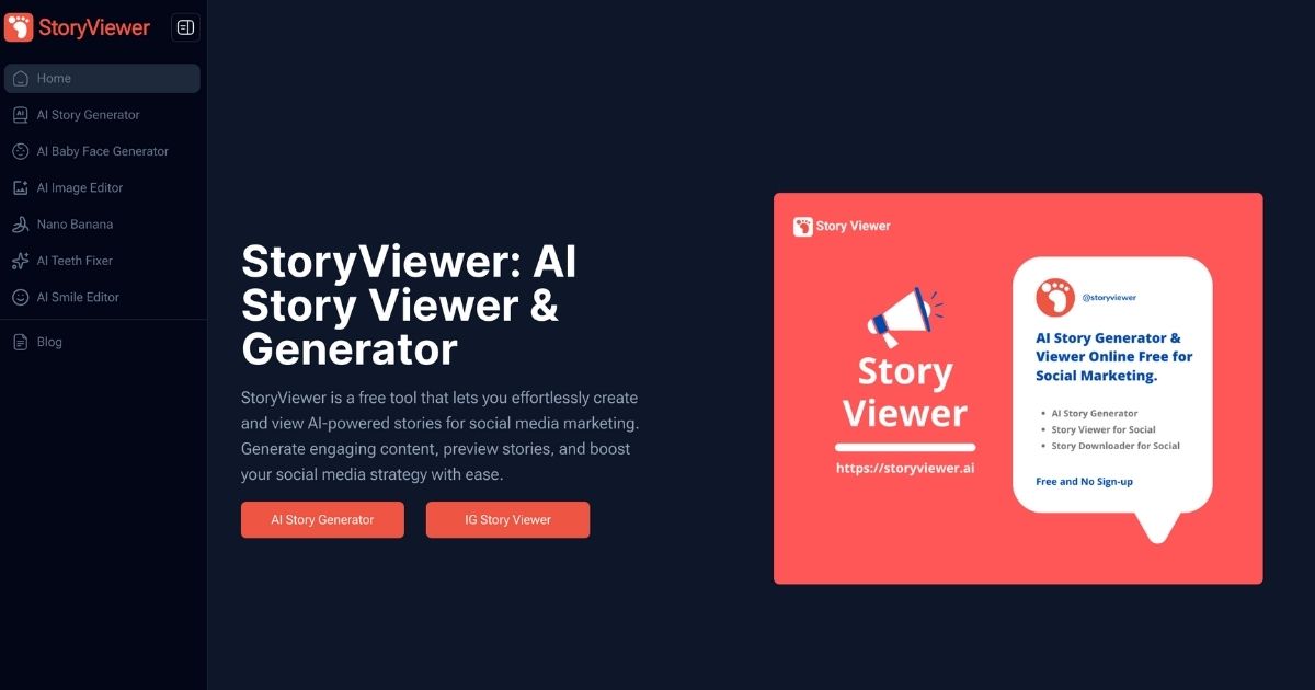 StoryViewer: AI-Powered Social Media Toolkit