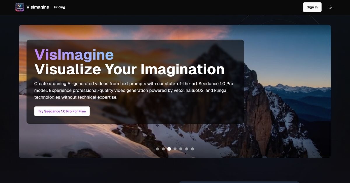 VisImagine: AI Storyboard & Video Tool