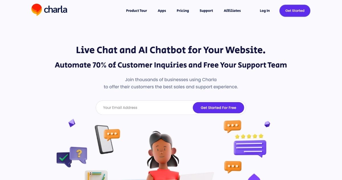 Charla: AI Chatbots for Streamlined Customer Engagement