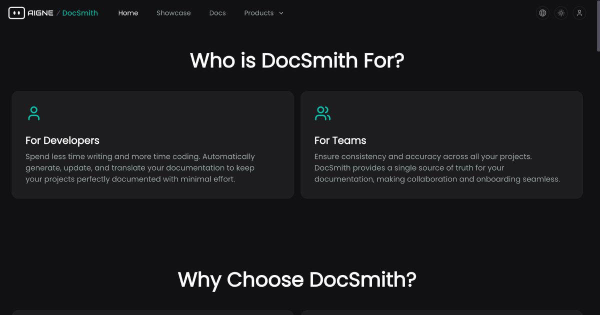 DocSmith: AI-Powered Code Documentation Automation