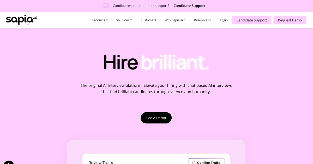 Sapia.ai Revolutionizes HR with Chat-Based AI
