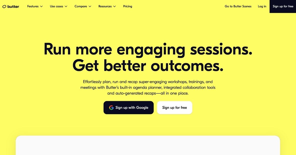 Butter: Virtual Collaboration Platform for Engaging Sessions