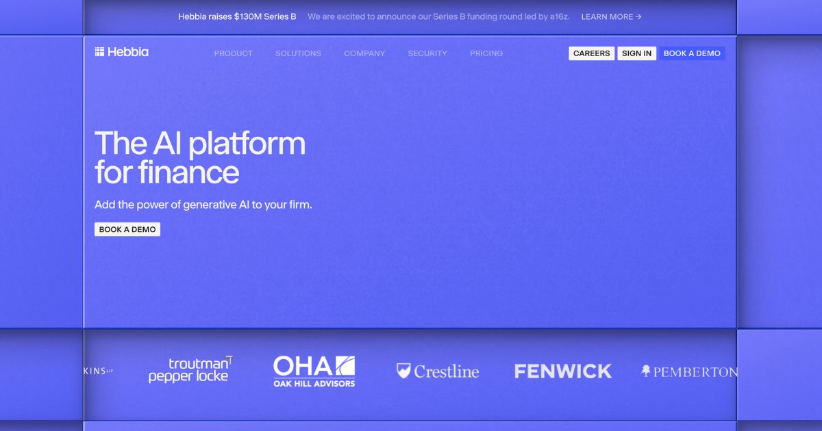 Hebbia Revolutionizes AI Interface: Meet The Matrix