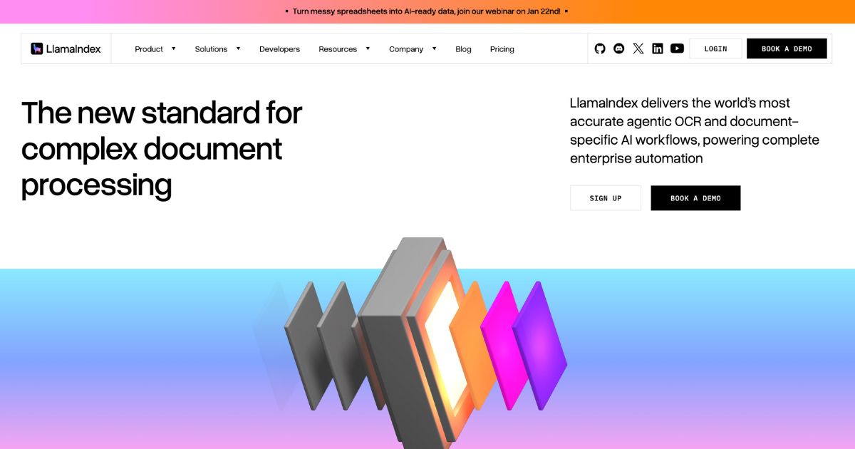 LlamaIndex: Context-driven AI data retrieval platform.