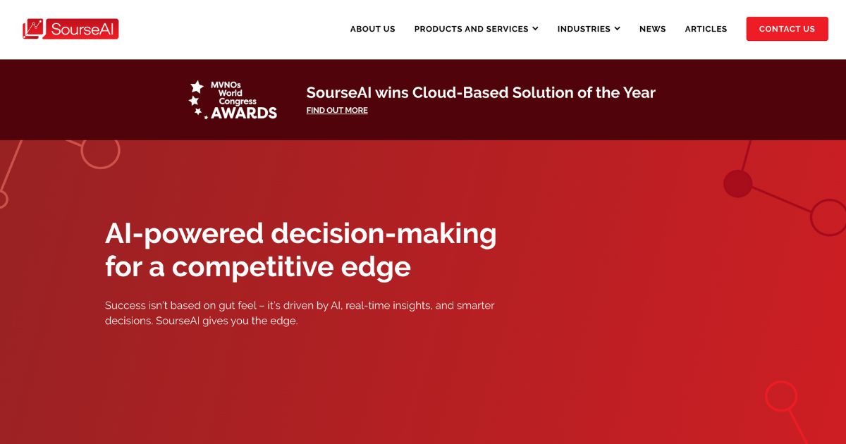 SourseAI Revolutionizes Telecom Decision Intelligence with AI