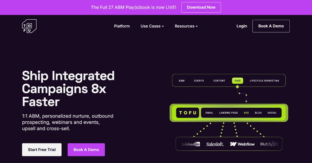 Tofu: Marketing Automation Platform