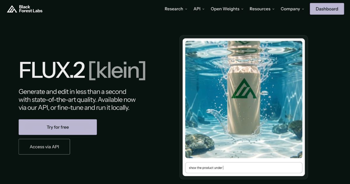 flux.2 [klein]: Rapid AI Image Generation