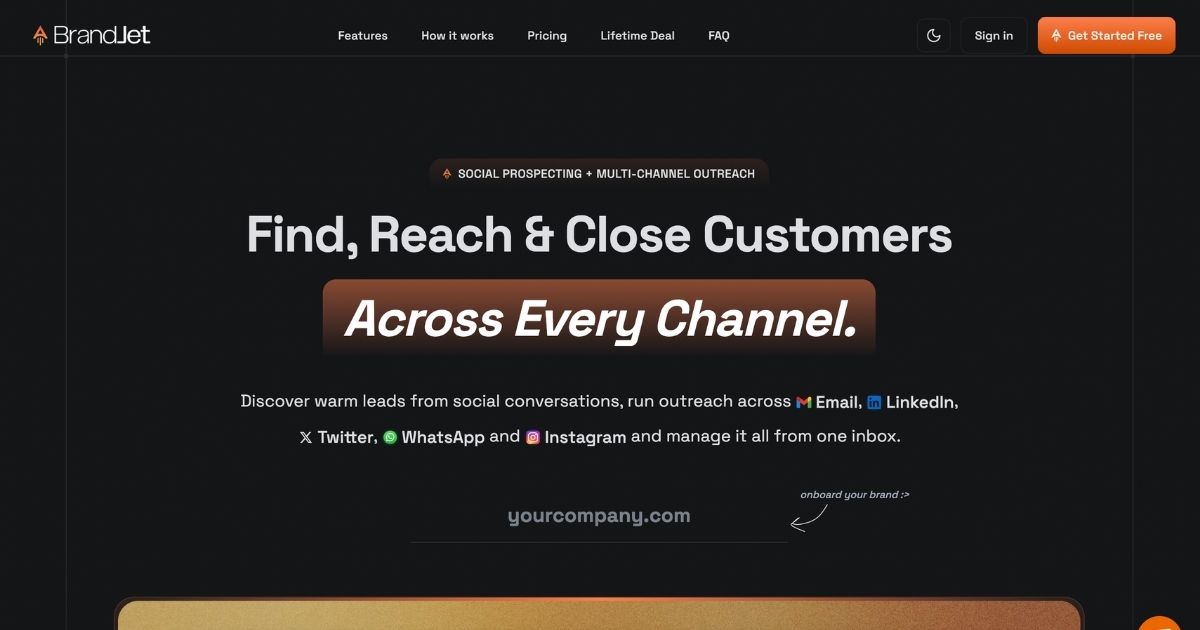 BrandJet AI: Streamlined Multi-Channel Brand Management