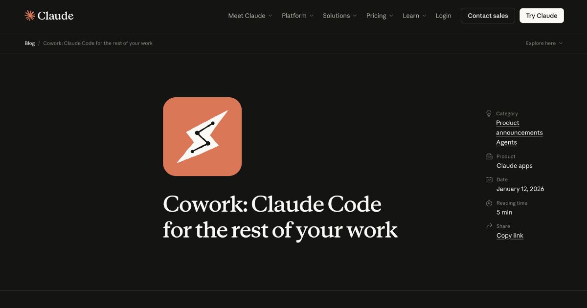 Claude Cowork: Automate Work Processes