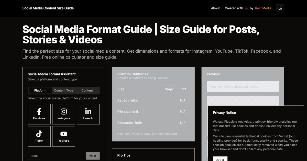 Social Media Size Guide for Optimal Image Quality