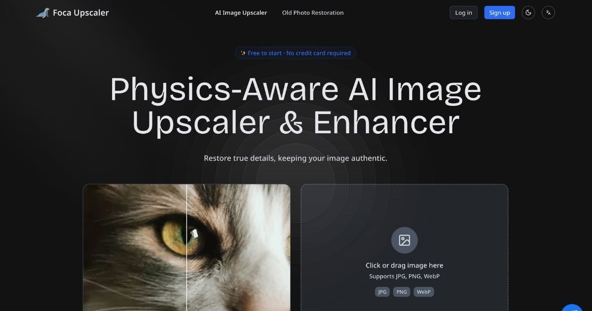 Foca Upscaler: AI-Enhanced Image Restoration