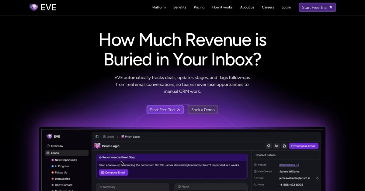 EVE: AI Customer Engagement Platform