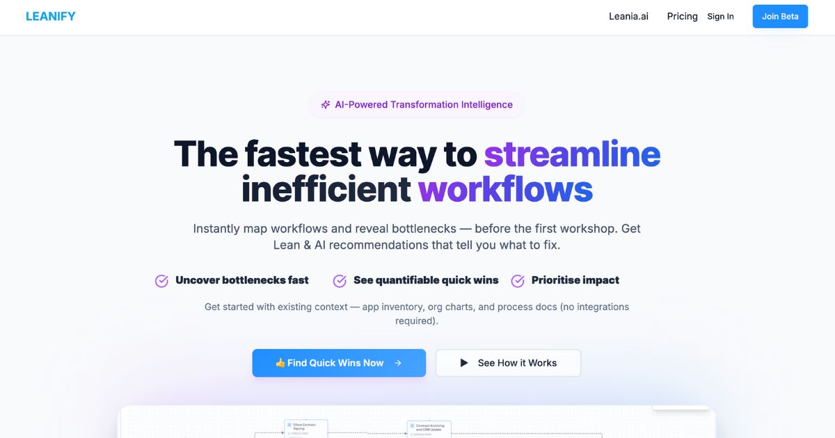 Leanify: Streamline Workflows with Automation