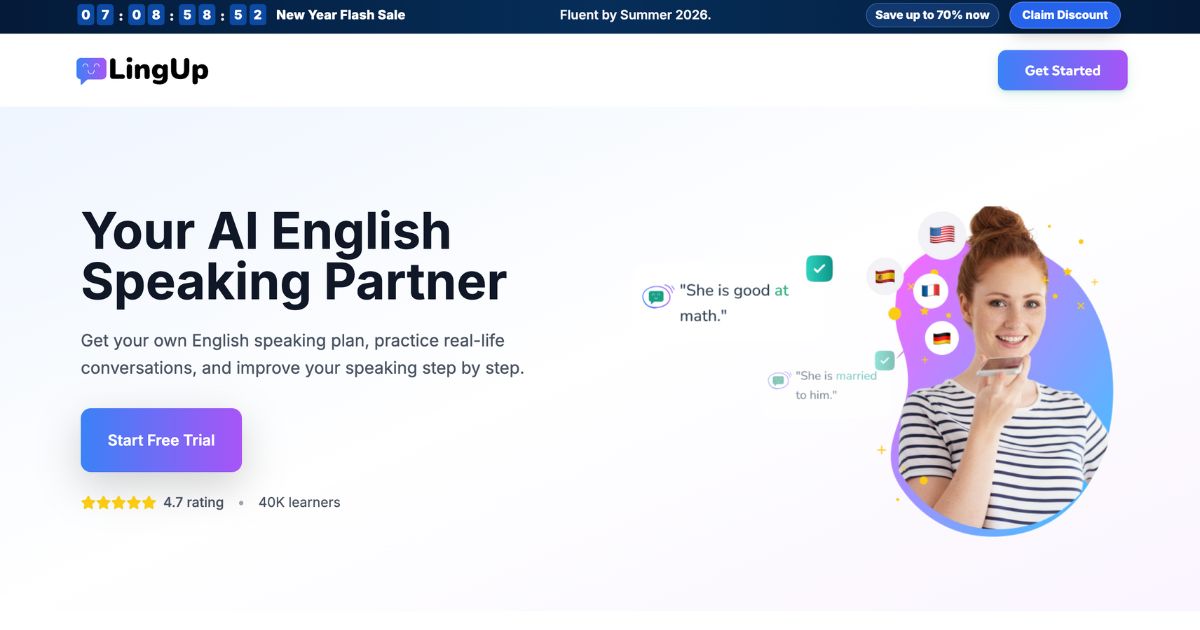 LingUp: AI English Conversation Practice