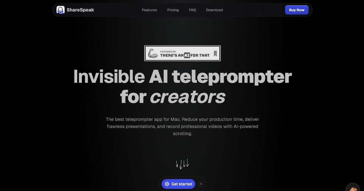 Sharespeak: AI Teleprompter Boosts Presentations