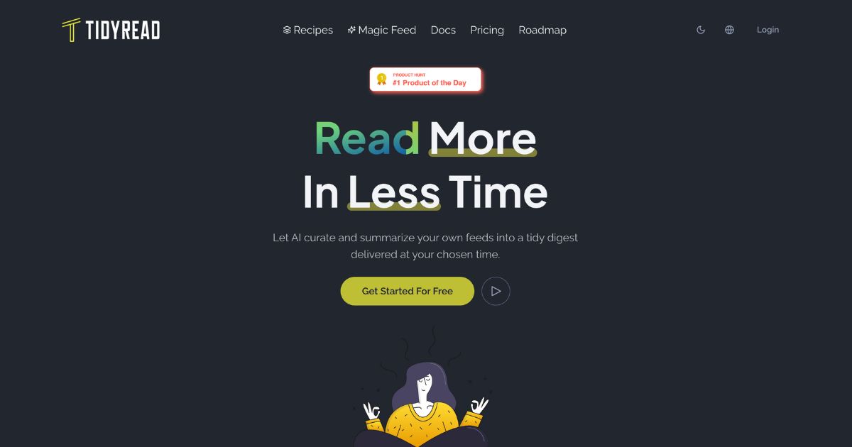 Tidyread: AI-Powered RSS Digest Tool