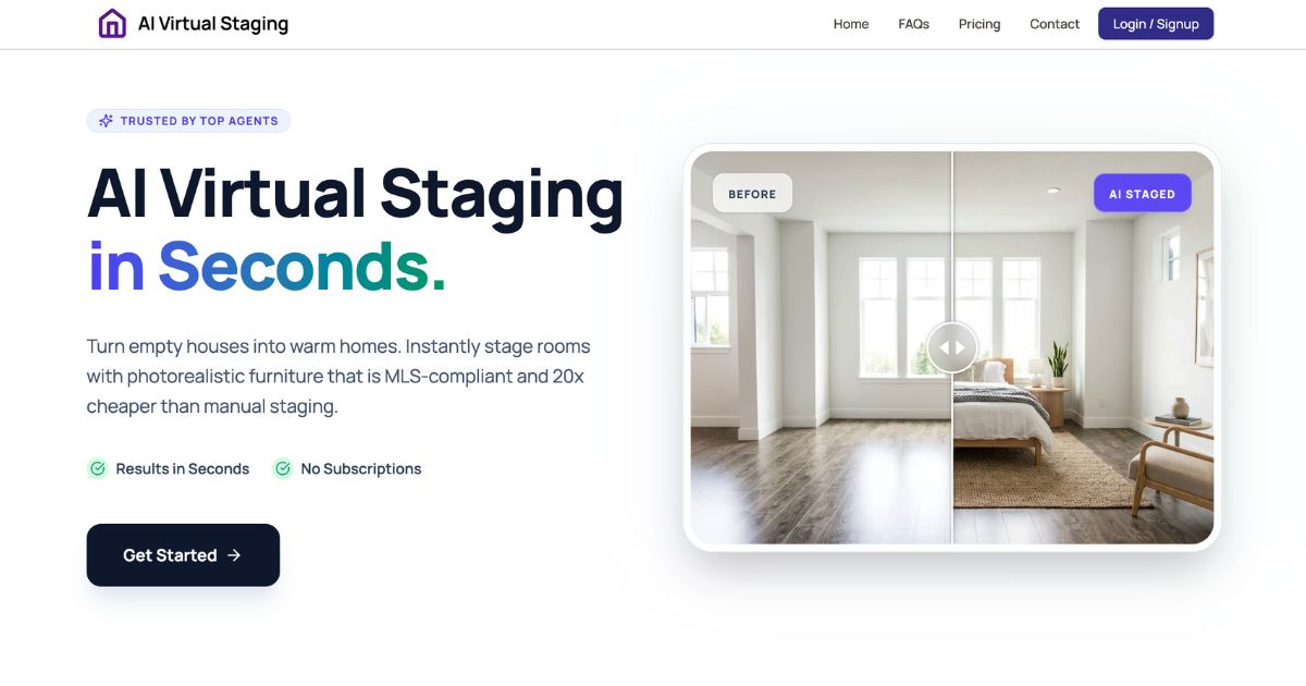 AI Virtual Staging: Instant MLS-Compliant Enhancement
