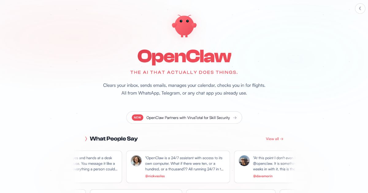 OpenClaw: Open-Source Task Automation Tool