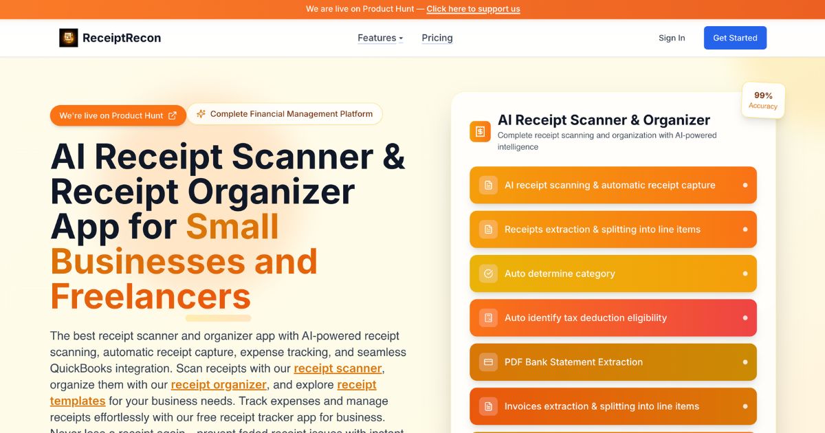 ReceiptRecon: AI-Powered Financial Management Tool