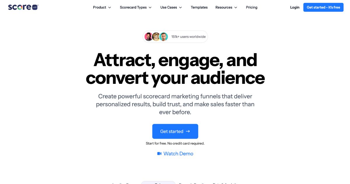 ScoreApp: AI-Powered Marketing Funnels