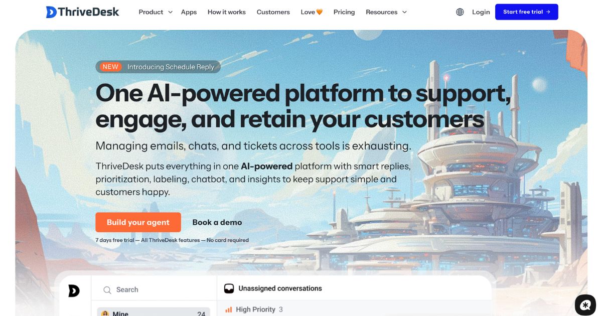 ThriveDesk: AI-Powered Customer Support Platform