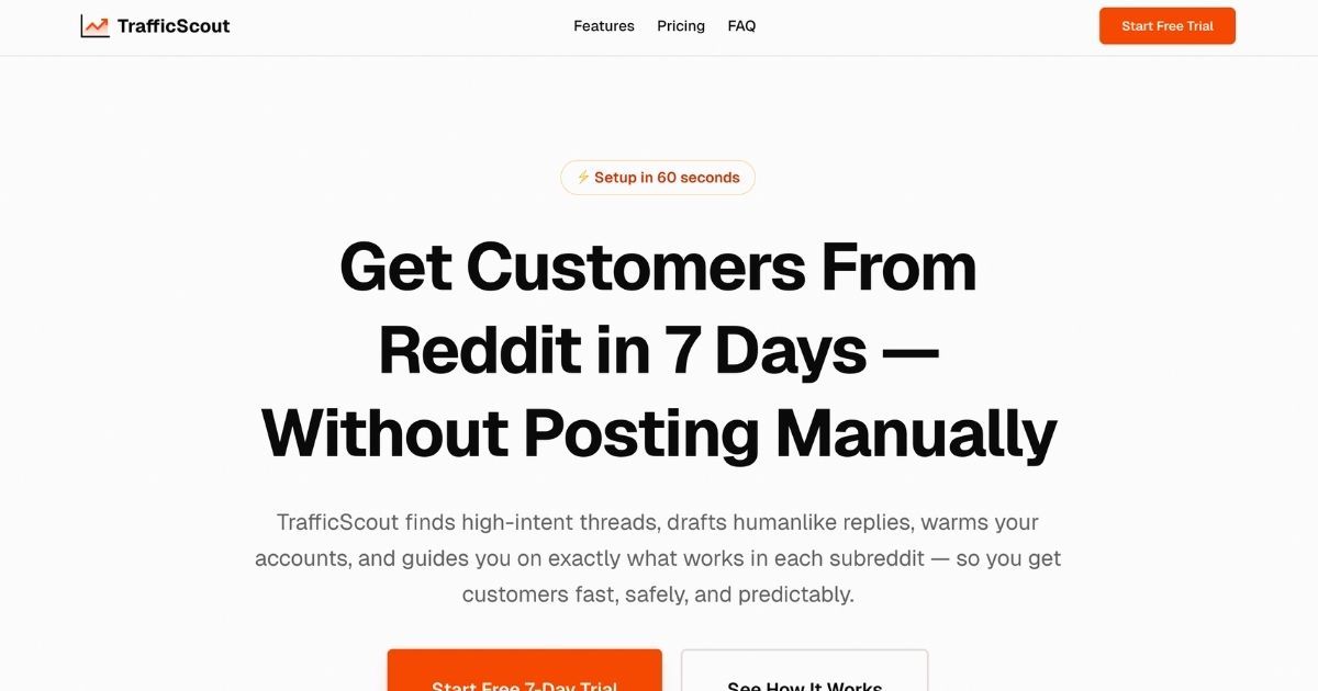 TrafficScout: Streamlining Reddit Marketing Engagement