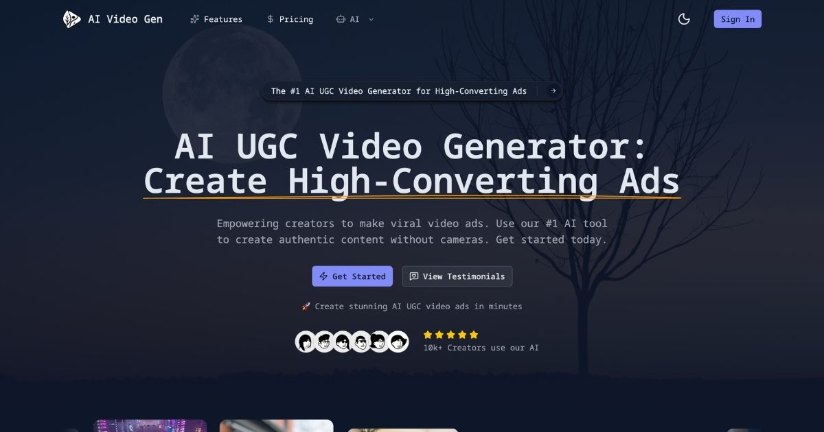 AI UGC Video Generator: Efficient Marketing Video Creation
